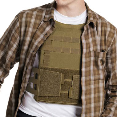 ТРИАДА-ТКО - Бронежилет низкопрофильный малый - Умбра