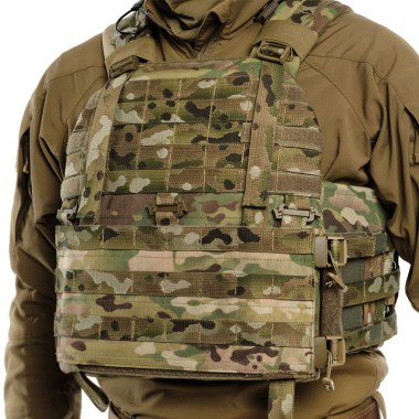 ТРИАДА-ТКО - Адаптер панели передней модульной небыстросъемный комплект 3шт. - Умбра