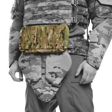 ТРИАДА-ТКО - МРС Модуль бронезащиты паха абдоминальный с бронеэлементом по классам защиты Бр1 и С2 Multicam 1000D